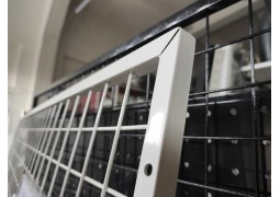 Сітка в рамці 2х1м. проф.17мм.(біла) без ніг